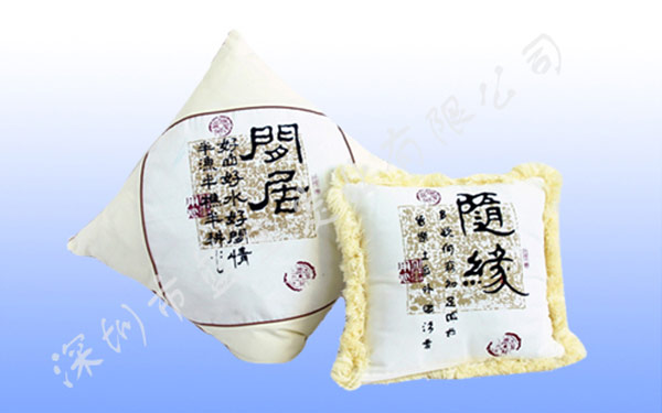 双面炭竹炭抱枕